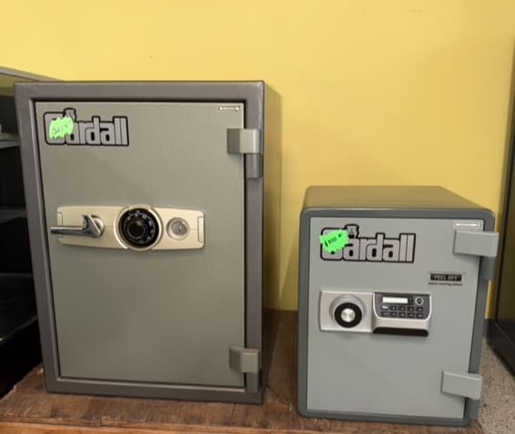 Safes and security vaults for locksmith services at Okey Locksmith Oklahoma City store