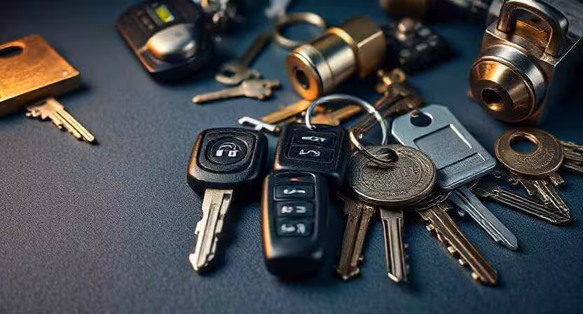 Professional locksmith in Oklahoma City working on door lock installation and key programming services