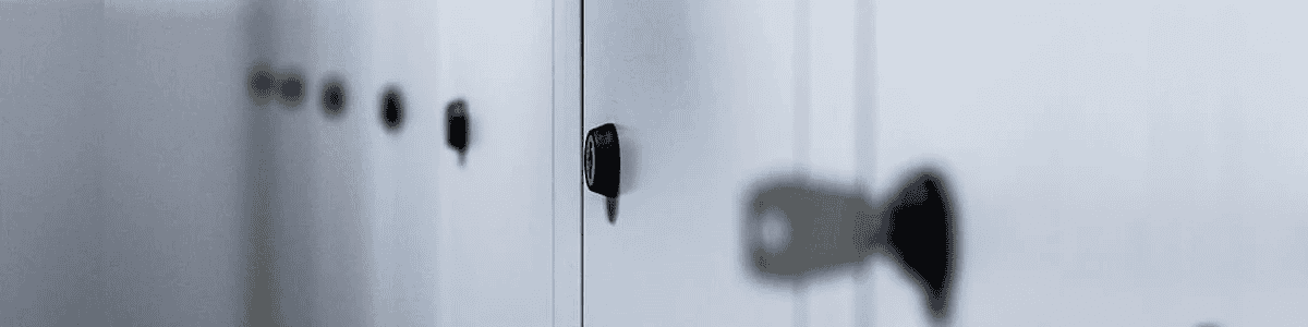 Camlock cabinet door hardware