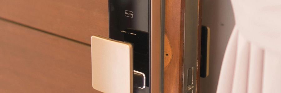 Newly-installed smart home lock