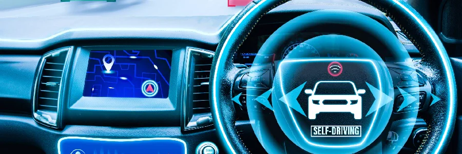 keyless door locks on a self-driving car